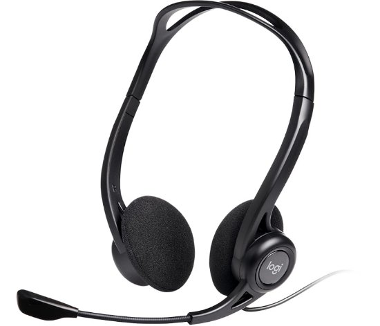 Slušalke LOGITECH Headset PC960 Stereo USB