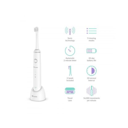 Električna zobna ščetka TRUELIFE SonicBrush Junior J100, sonična, otroška