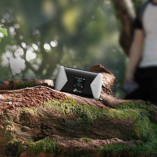 Mobilni usmerjevalnik TP-LINK M7450, brezžični prenosni 4G LTE usmerjevalnik, 300 Mbps WiFi, Micro SIM + microSD, baterija 3000 mAh