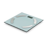 Pametna tehtnica TESLA BS301WX, 180 kg, aplikacija OKOK, steklo, bela