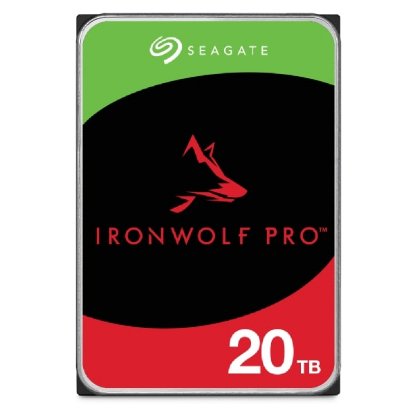 Trdi disk 20TB SEAGATE Ironwolf Pro ST20000NT001, SATA3, 256MB cache, 7200 okr./min, 3.5", za NAS