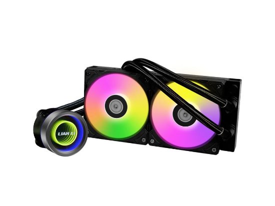 Vodno hlajenje LIAN LI GALAHAD II Trinity 240, ARGB, CPU hlađenje, za Intel i AMD, crno