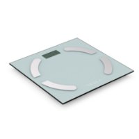 Pametna tehtnica TESLA BS301WX, 180 kg, aplikacija OKOK, steklo, bela