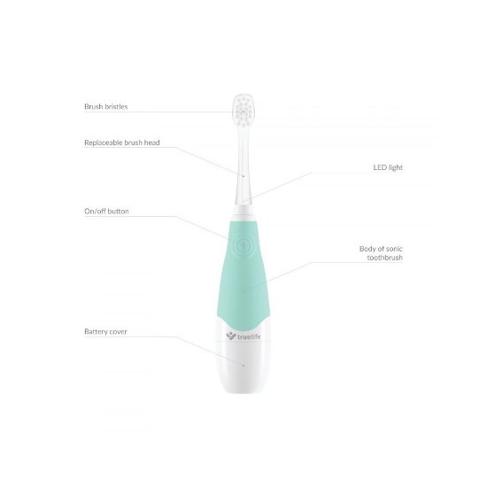 Električna zobna ščetka TRUELIFE SonicBrush Baby G, sonična, otroška