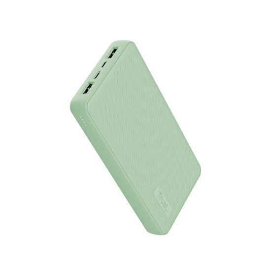 Mobilni USB polnilec TRUST Primo ECO, 20000 mAh, zeleni