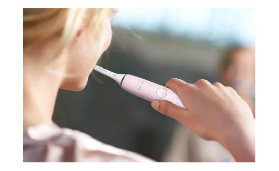 Električna zobna ščetka PHILIPS HX9911/29, sonična, z aplikacijo, rožnata