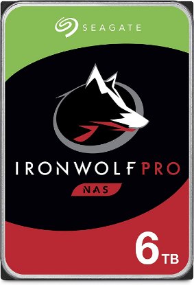 Trdi disk 6TB SEAGATE Ironwolf Pro NAS ST6000NT001, SATA3, 256MB cache, 7200 okr./min, 3.5"