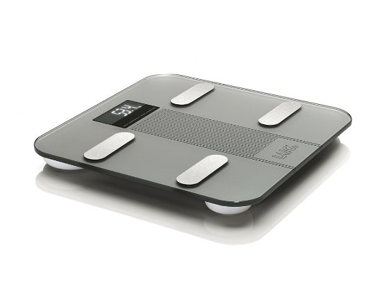 Osebna tehtnica LAICA PS7005, digitalna, 180 kg, Smart, BT, merjenje telesne sestave, srebrna