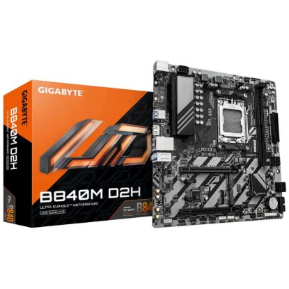 Matična plošča GIGABYTE B840M D2H, AMD B840M, DDR5, mATX, s. AM5