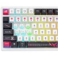 Tipkovnica ASUS ROG Azoth X, RGB, mehanska, ROG NX switch, brezžična, US Layout, črno-bela, USB
