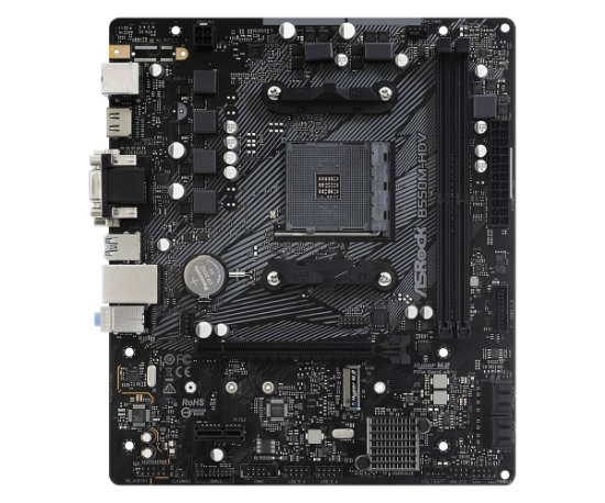 Matična plošća ASROCK B550M-HDV, AMD B550, mATX, s. AM4