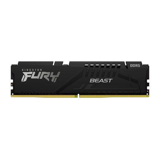 RAM pomnilnik PC-41600, 32GB, KINGSTON KF552C40BBK2-32 FURY Beast, DDR5 5200MHz, kit 2x16GB