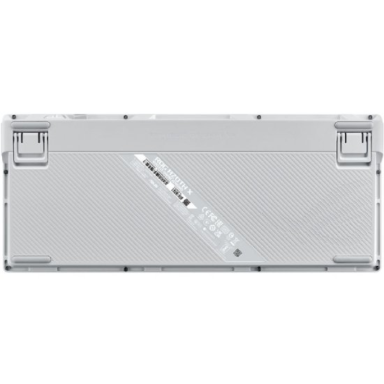 Tipkovnica ASUS ROG Azoth X, RGB, mehanska, ROG NX switch, brezžična, US Layout, črno-bela, USB