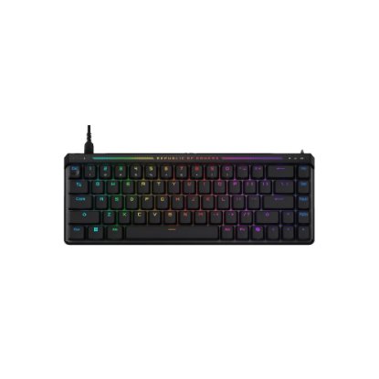 Tipkovnica ASUS ROG Falchion Ace HFX, RGB, mehanička, ROG HFX Magnetic, US Layout, črna