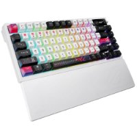 Tipkovnica ASUS ROG Azoth X, RGB, mehanska, ROG NX switch, brezžična, US Layout, črno-bela, USB