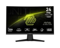 Gaming monitor 23.6" MSI MAG 244C, FHD, VA, 180Hz, 1ms, 250cd/m2, ukrivljen, črn