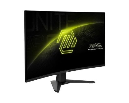 Gaming monitor 31,5" MSI MAG 32CQ6F – WQHD, VA, 180 Hz, 1 ms, 400 cd/m2, FreeSync, ukrivljen, črn