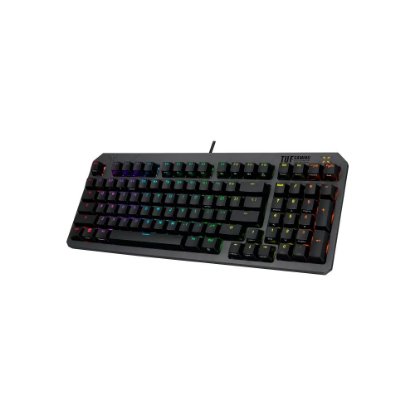 Tipkovnica ASUS TUF Gaming K3 Gen II, RGB, mehanička, optički switch, US Layout, črna, USB