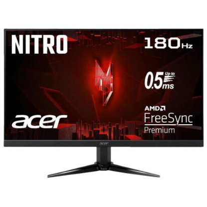 Gaming monitor 27" ACER Nitro QG271M3bmiipx UM.HQ1EE.303, FHD, IPS, 180Hz, 1ms, 250cd/m2, FreeSync, zvočnici, črni