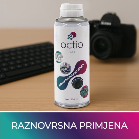Čistilno sredstvo OCTIO S41, komprimirani zrak, 250 ml
