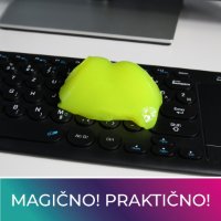 Čistilno sredstvo OCTIO S08, gel, 80 g, za tipkovnice