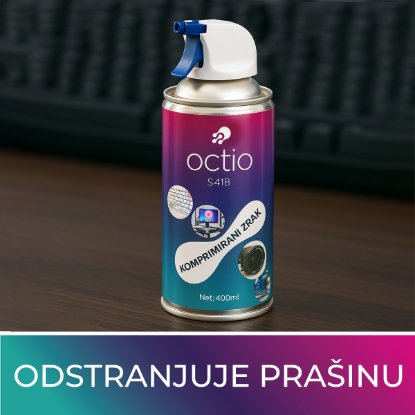 Čistilno sredstvo OCTIO S41B, stisnjen zrak, 400 ml