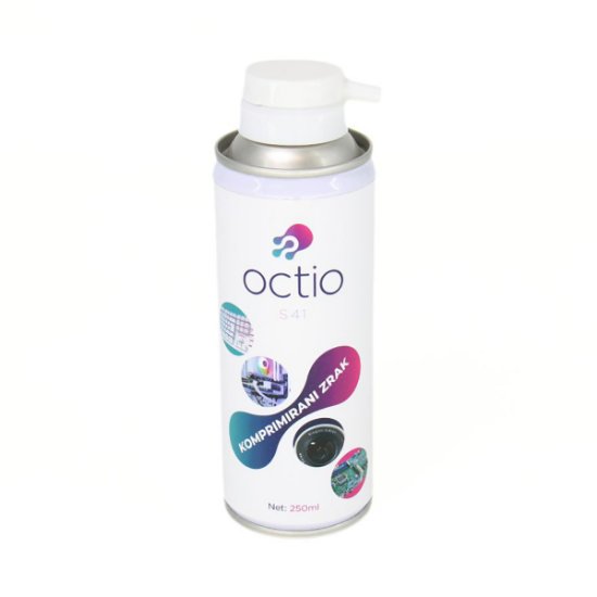 Čistilno sredstvo OCTIO S41, komprimirani zrak, 250 ml