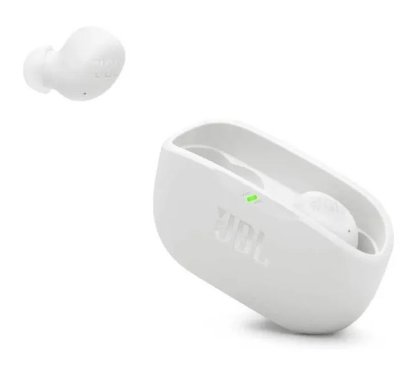 slušalke JBL Wave Buds 2, brezžične, Bluetooth, in-ear, bele