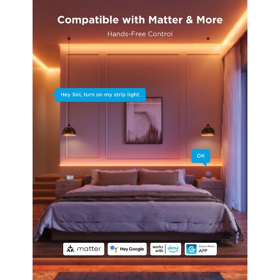 LED trak GOVEE Cob Strip Light, 3M