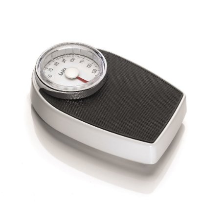 Osebna tehtnica LAICA PS2024, mehanska, 150 kg, črno-bela