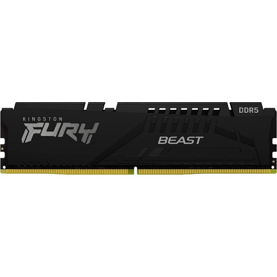 Pomnilnik PC-48000, 32GB, KINGSTON Fury Beast KF560C30BBEK2-32, DDR5 6000MHz, EXPO, 2x16GB