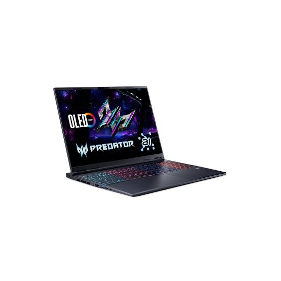 Laptop ACER Predator Helios 16S AI OLED NH.QX7EX.00E / Core Ultra 9 275HX, 32GB, 1TB SSD, nVidia GeForce RTX 5070 Ti, 16" WQXGA 240Hz OLED, Windows 11, crni