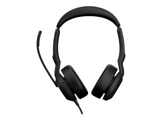 slušalke JABRA Evolve2 50 MS, on-ear, Stereo, USB-A, črne