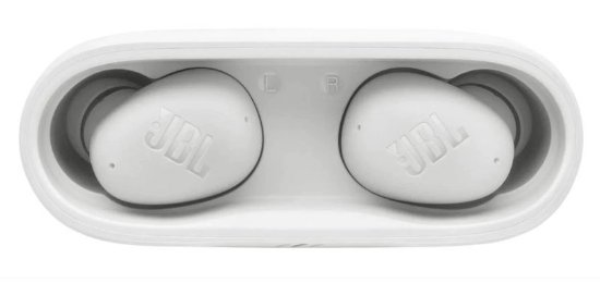 slušalke JBL Wave Buds 2, brezžične, Bluetooth, in-ear, bele
