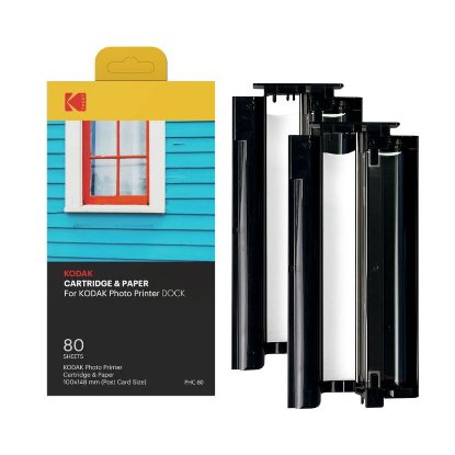 Foto papir KODAK, za Docking House PD460Y, 80 izpisov