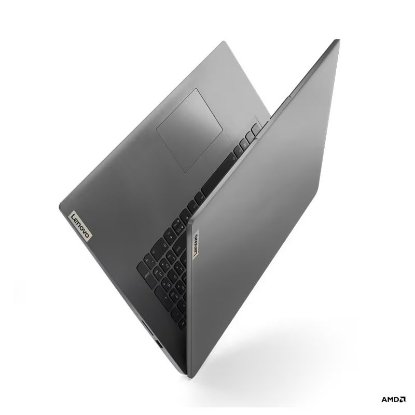 Prenosnik LENOVO IdeaPad 3 82KV00MUSC / Ryzen 7 5700U, 12GB, 512GB SSD, AMD Radeon Graphics, 17.3" FHD IPS, brez OS, sivi