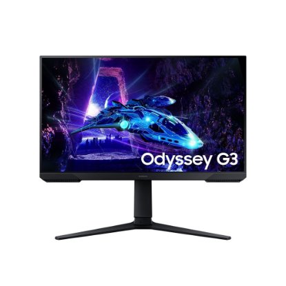 Gaming monitor 23,8" SAMSUNG LS24DG302EUXEN, FHD, VA, 180Hz, 1ms, 250cd/m2, FreeSync, pivot, črni