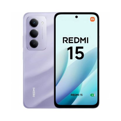 Mobilni telefon XIAOMI Redmi 15, 6,9", 8 GB, 256 GB, Android 15, vijolične barve