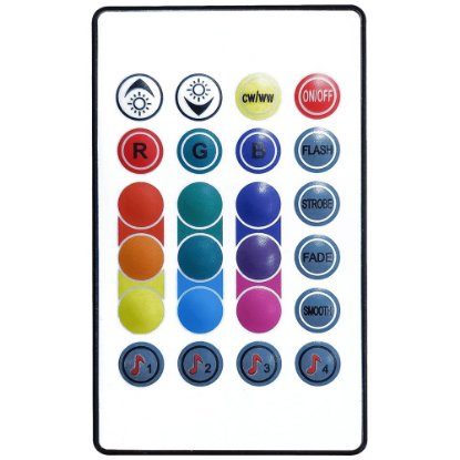 LED trak HOME LS 5000SOUND, RGB, daljinski upravljalnik, mikrofon, 5m