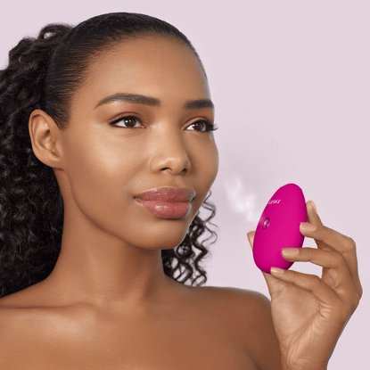 Naprava za nego obraza GESKE Facial Hydration Refresher, 4v1, ovalna, magenta