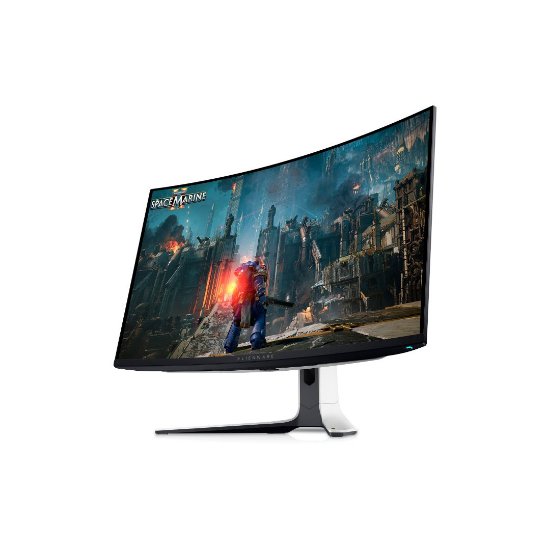 Gaming monitor 32" DELL Alienware AW3225QF, 4K UHD, OLED, 240Hz, 0,03ms, 250cd/m2, G-Sync, ukrivljen, crno-beli