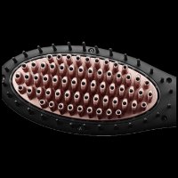 Krtača za lase GOLDMASTER GM-7168 Jasmin, 180 C, črna