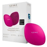 Krtača za obraz GESKE Facial Brush, 4v1, magenta