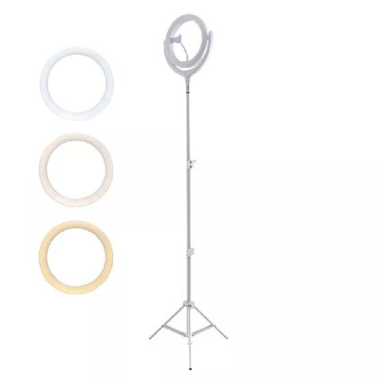 Svjetlosni prsten 4SMARTS Selfie ring light, bijeli