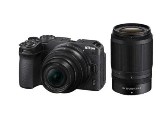 Digitalni fotoaparat NIKON Z30 + 16-50VR + 50-250 VR, 20,9 Mp, DX CMOS senzor, 4K Ultra HD, črn