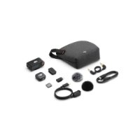 DJI Mic 3 mikrofon (1 oddajnik + 1 sprejemnik), brezžični, črni