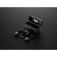 DJI Mic 3 mikrofon (2 oddajnika + 1 sprejemnik + polnilna torbica), brezžični, črni