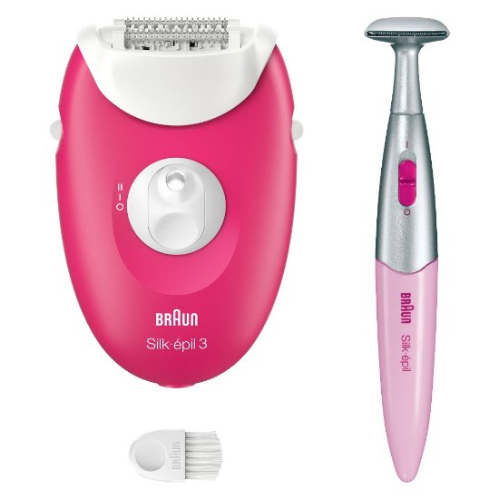 Epilator BRAUN SE3-202, Silk-epil, roza