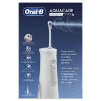 Ustna prha ORAL-B Aqua Care 6 Pro Expert, bela