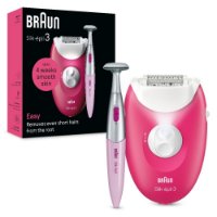 Epilator BRAUN SE3-202, Silk-epil, roza